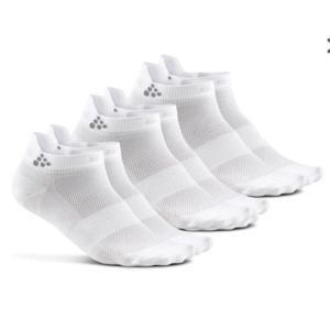 Ponožky CRAFT Shaftless 3-pack 1906059-900000 - biela 40-42